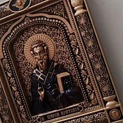 Икона резная Мирон Критский в подарок — фотография 10