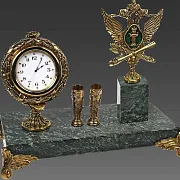 Часы «Элина» с гербом ФССП — необычный подарок — фотография 2