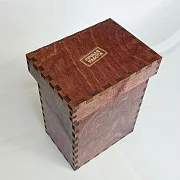 Бронзовая визитница «Мастерок» 2 — оригинальный подарок — фотография 3