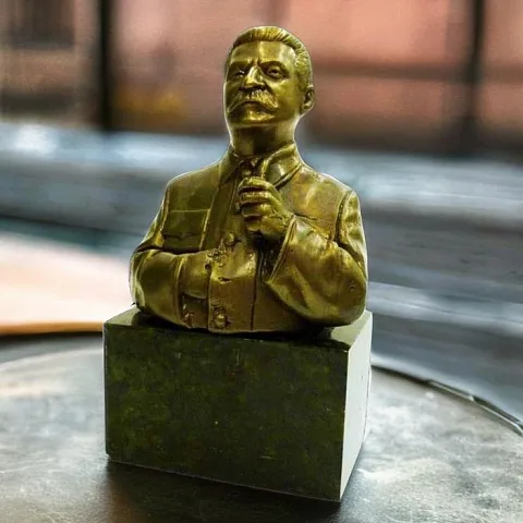 Подарочный бюст «Сталин И.В.» из бронзы