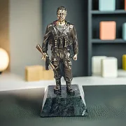 Статуэтка «Воин-интернационалист» из бронзы — необычный подарок — фотография 1