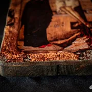 Икона "Распятие Иисуса Христа " +подставка в подарок — фотография 8