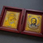 Складень "Православный". Златоуст — необычный подарок — фотография 5