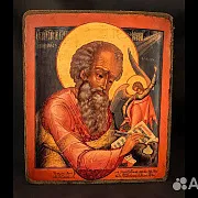Икона деревянная "Иоанн Богослов" — необычный подарок — фотография 2