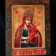 Икона Богоматери "Избавительница от бед страждущих — необычный подарок — фотография 5