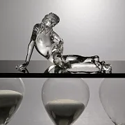 Ручная работа: Скульптура «Три возраста женщины» из стекла — фотография 4