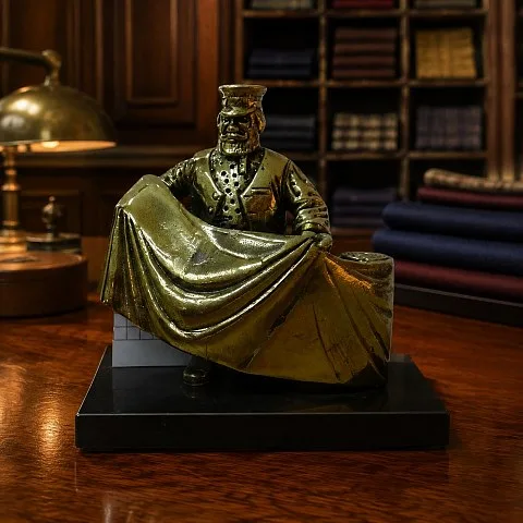 Визитница «Текстильщик» со змеевиком — необычный подарок