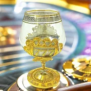 Бокал для коньяка "Три семерки" — красивый подарок — фотография 1