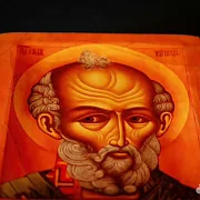 Икона: Святой Николай Чудотворец 15*13 см — необычный подарок — фотография 6
