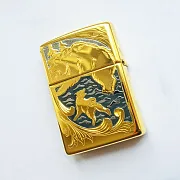 Подарочная оригинальная зажигалка Zippo "Медведь" № 2 — фотография 4