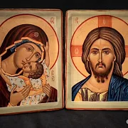 Подарочные иконы для Венчания "Венчальная пара" — фотография 1