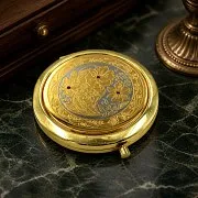 Карманное зеркальце «Цветы» — красивый подарок — фотография 1